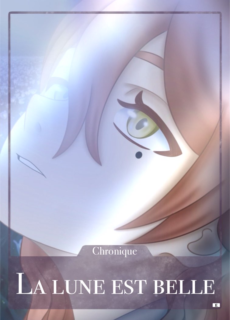 La lune est belle